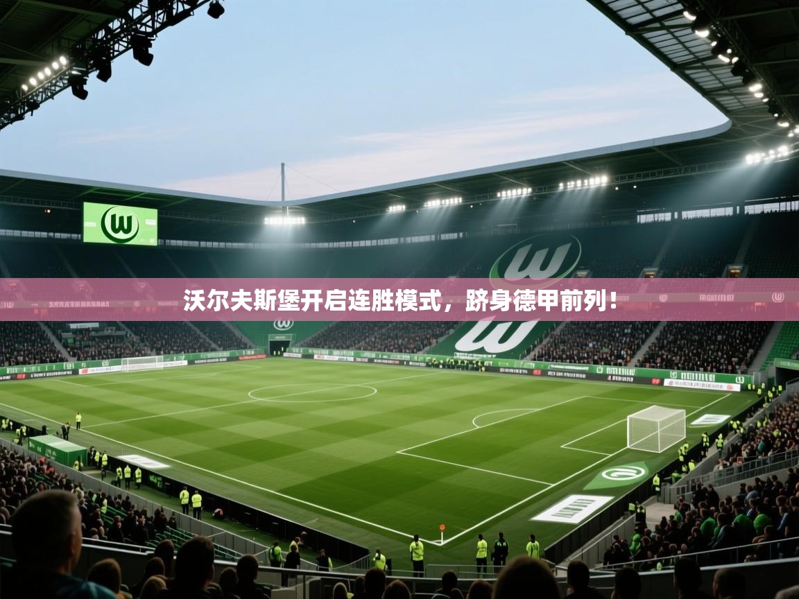 沃尔夫斯堡开启连胜模式,跻身德甲前列!