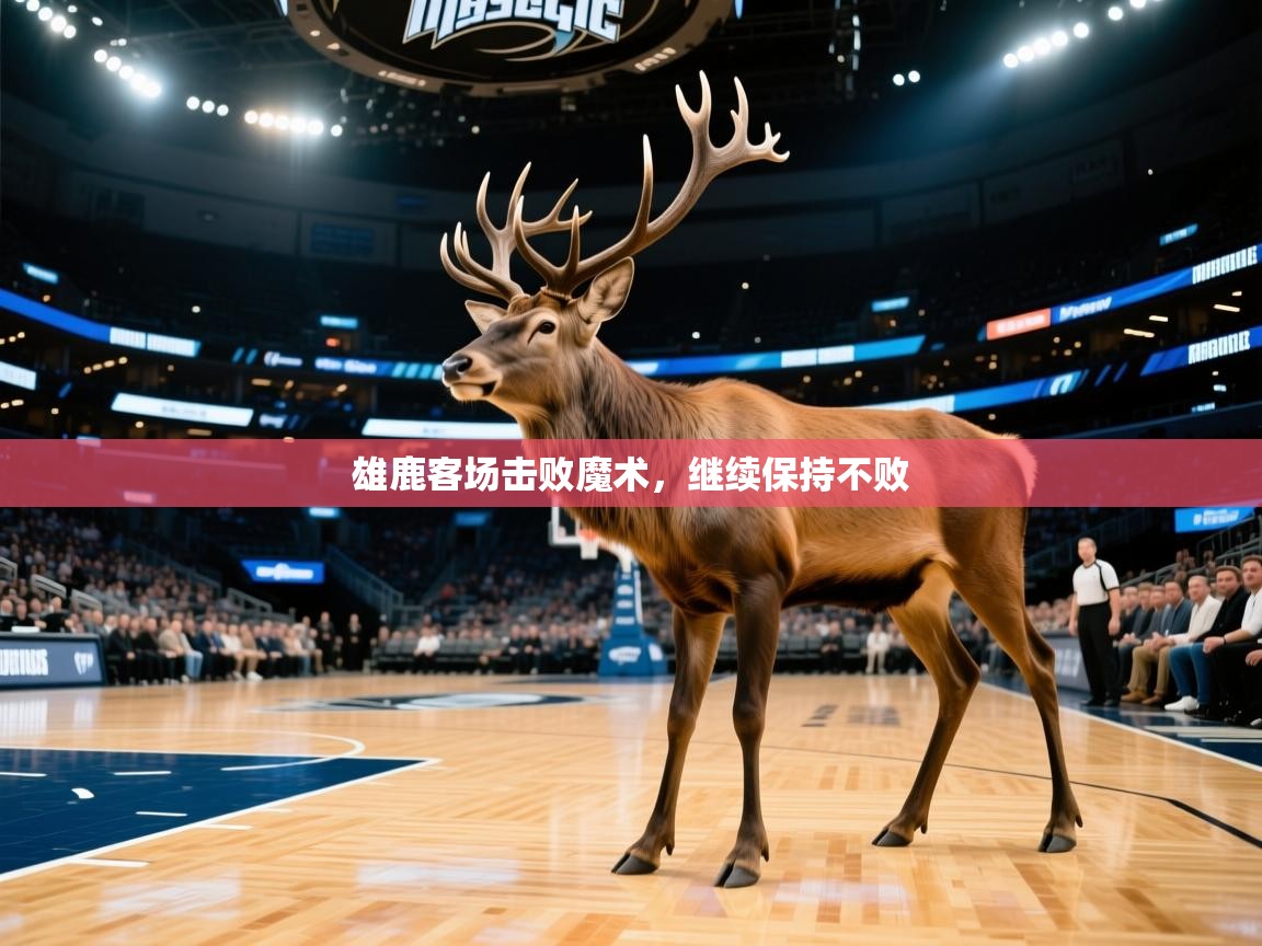 雄鹿客场击败魔术，继续保持不败