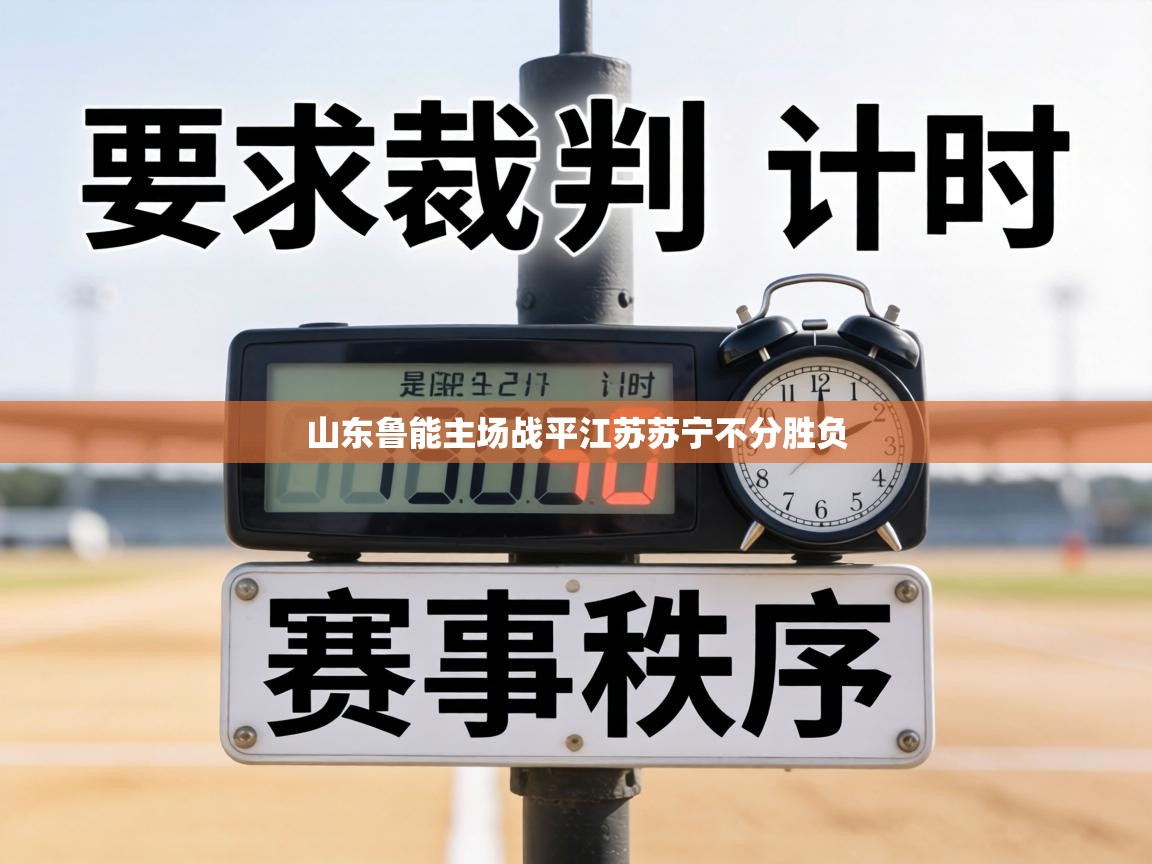 山东鲁能主场战平江苏苏宁不分胜负