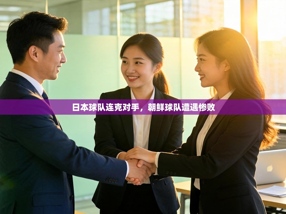 日本球队连克对手，朝鲜球队遭遇惨败